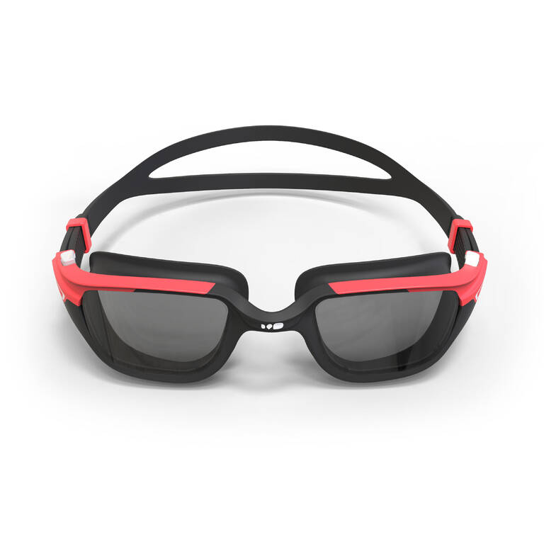Swimming goggles smoked lenses SPIRIT Size L Red / Black
