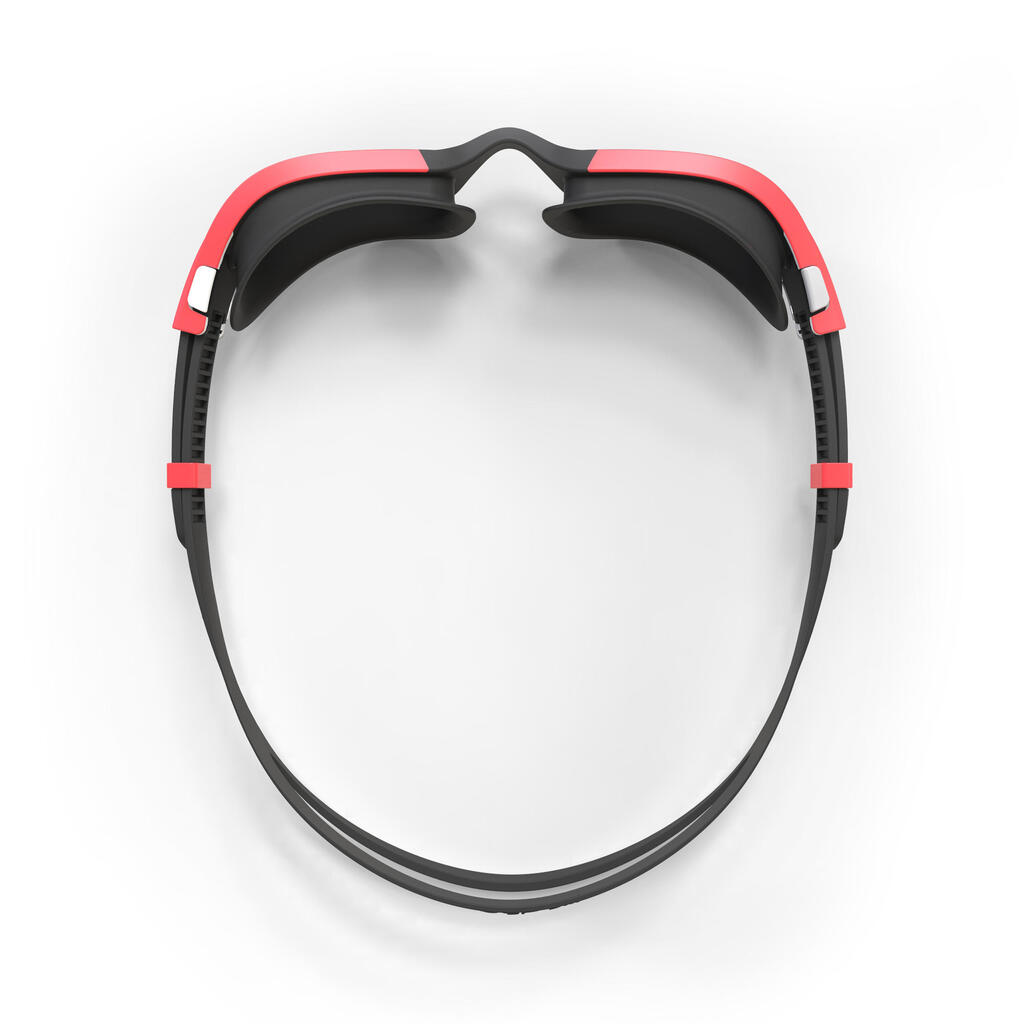 Lunettes de Natation Verres Fumés SPIRIT Taille L Rouge Noir