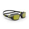 Swimming Goggles Spirit Mirror Lenses Large- Black Yellow