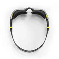 500 SPIRIT Swimming Goggles, Size L - Black, Grey, Mirror Lenses