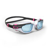 SWIMMING GOGGLES SPIRIT SIZE SMALL CLEAR LENS - WHITE PINK