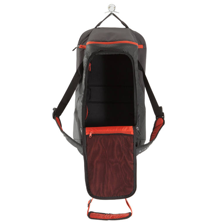 Away 50 Litres Sports Bag - Black/Red