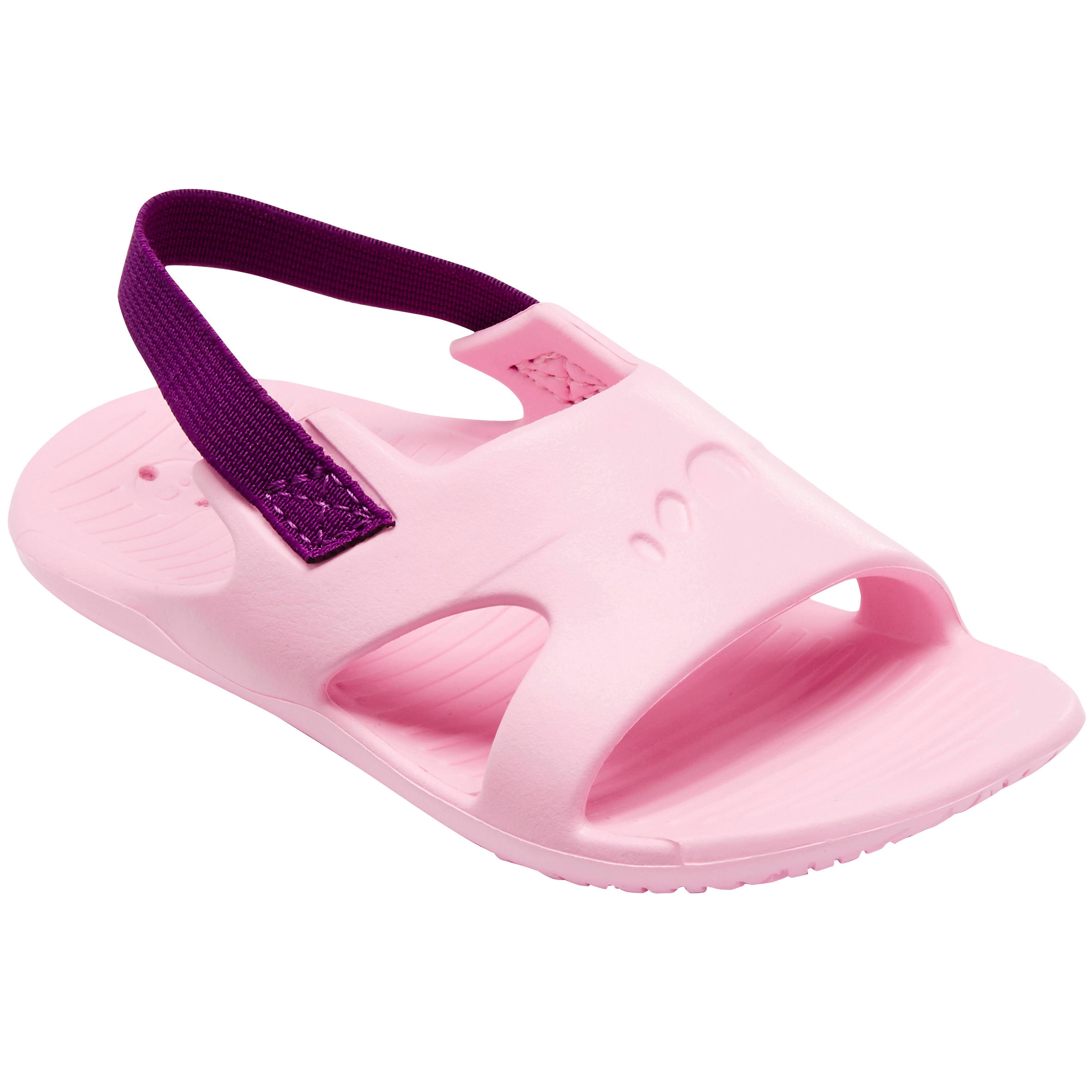 pink baby sandals