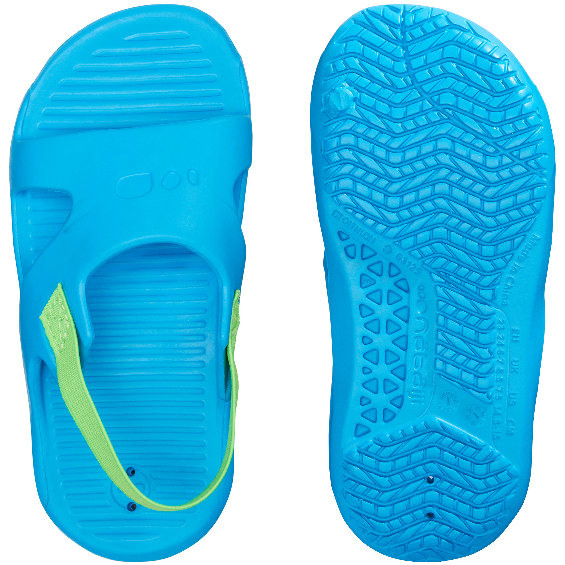 Image of Kid Pool Sandals - Blue