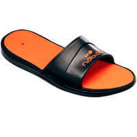 BOY’S SLAP 500 POOL SANDALS BLACK ORANGE