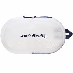 BOLSA IMPERMEÁVEL DE NATAÇÃO 7L AZUL BRANCO