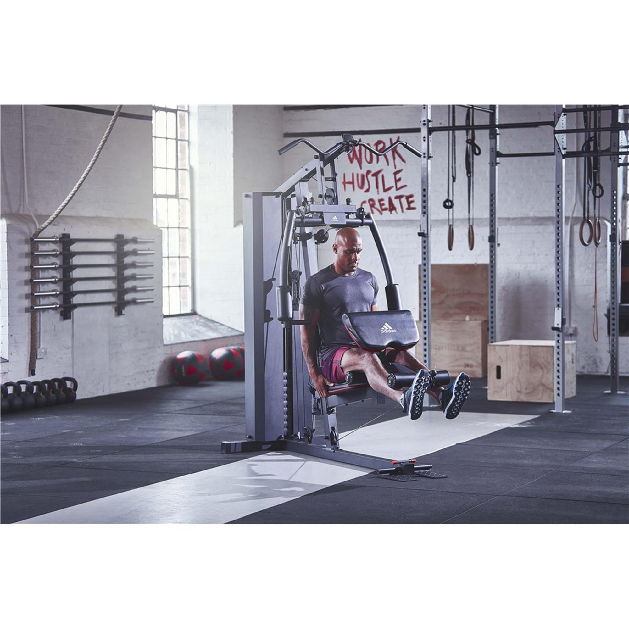 adidas home gym weight training station