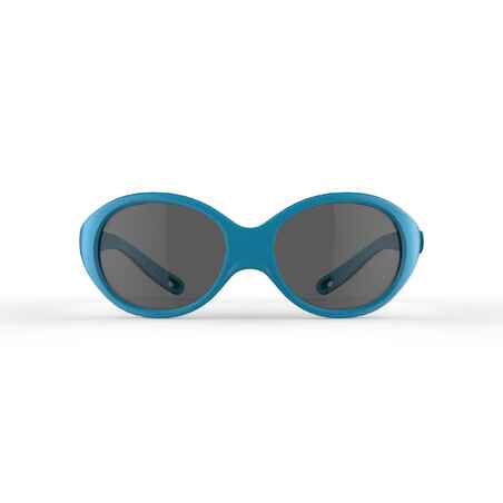Baby 300  نظارات الأطفال الشمسية للأعمار  6-24 شهر الفئة 4 – أزرق