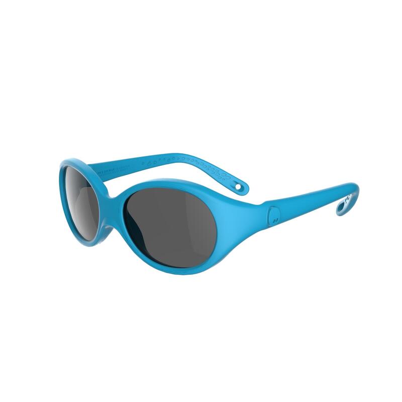 Gafas De Sol De Montaña MH B100 Categoría 4 Bebé Azul De 6 A 24 Meses