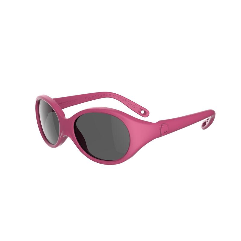 Baby 300 Baby Hiking Ski Sunglasses Ages 6-24 Months Category 4 - Pink