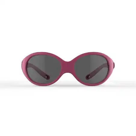 Baby Hiking Sunglasses (6-24 Months) MH B 500 Category 4 - Pink