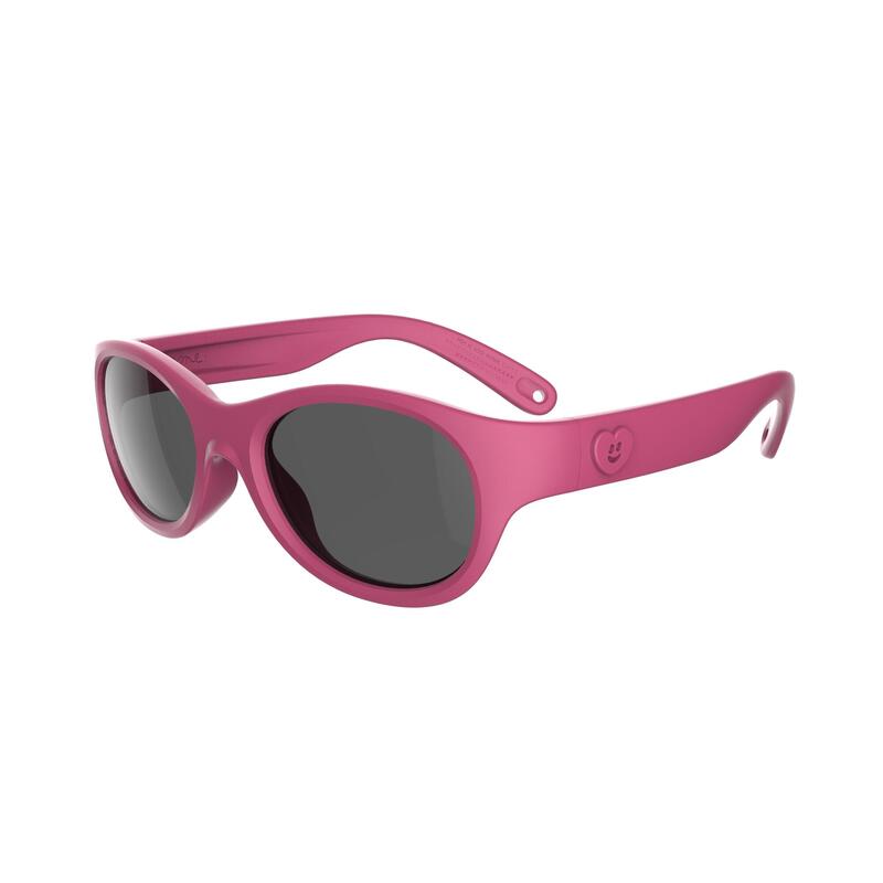 Children category 3 Hiking Sunglasses Ages 3-5 MH K 100 - Pink
