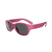 Kids Hiking Sunglasses - Cat 3- MH K100 Pink (2-4 Yrs)