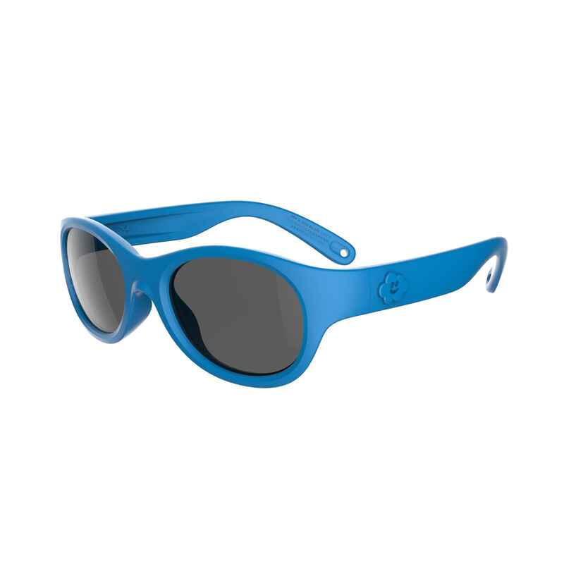نظارات Kid 100 الشمسية للرحلات للأطفال من عمر 2 حتى -4 سنوات من الفئة 3 - أزرق