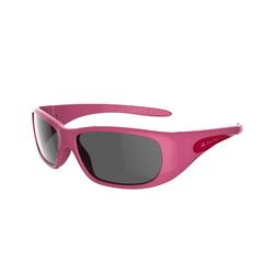 Lunettes de soleil de randonnée enfant 7-9 ans TEEN 300 roses catégorie 4