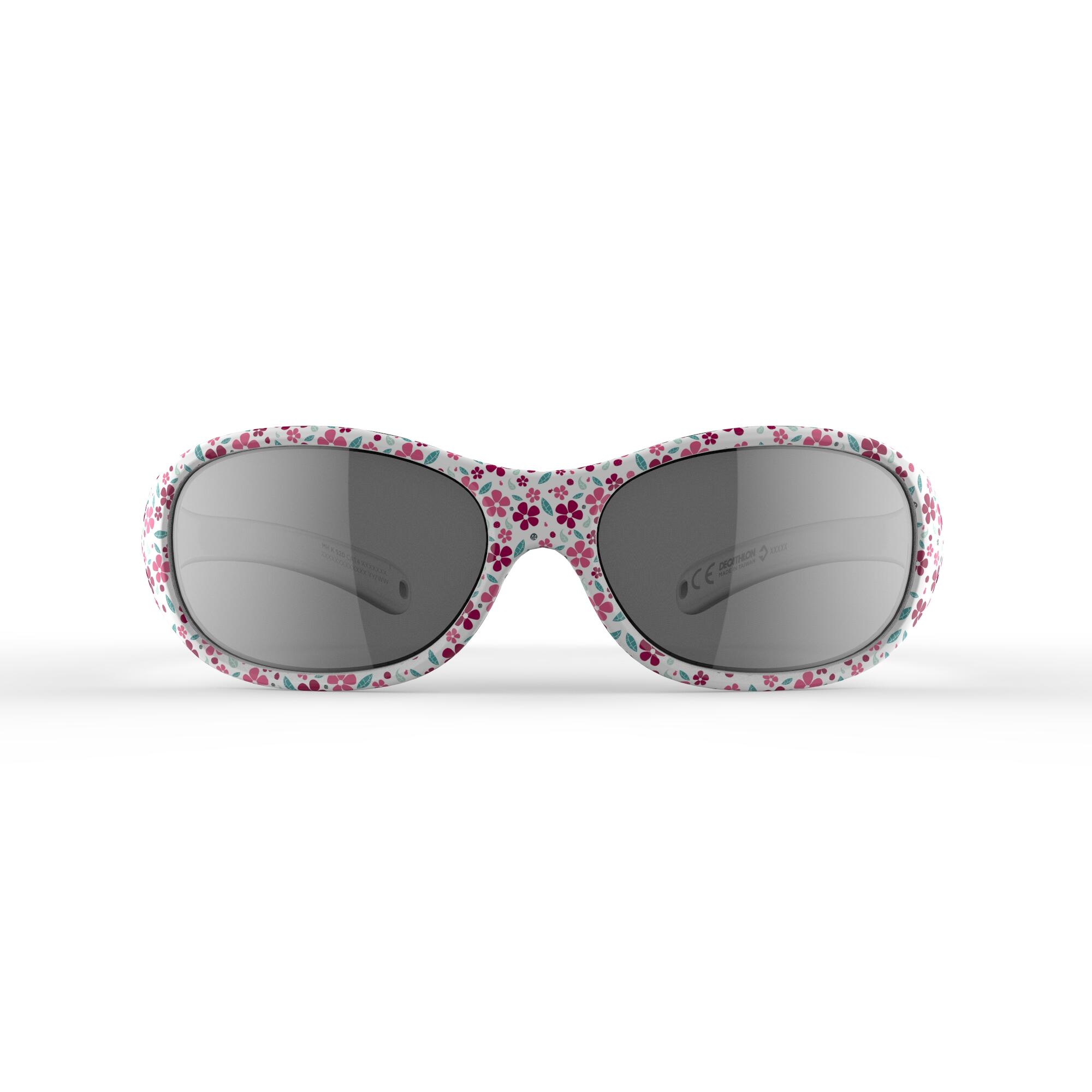 

Kids Sunglasses MHK120 Cat 4 - White -  By QUECHUA | Decathlon
