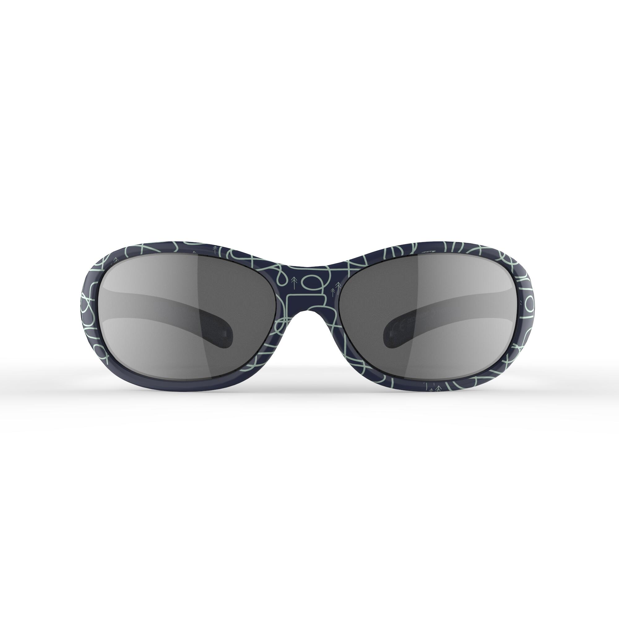 

Kids Sunglasses MHK120 Cat 4 - Navy Blue -  By QUECHUA | Decathlon