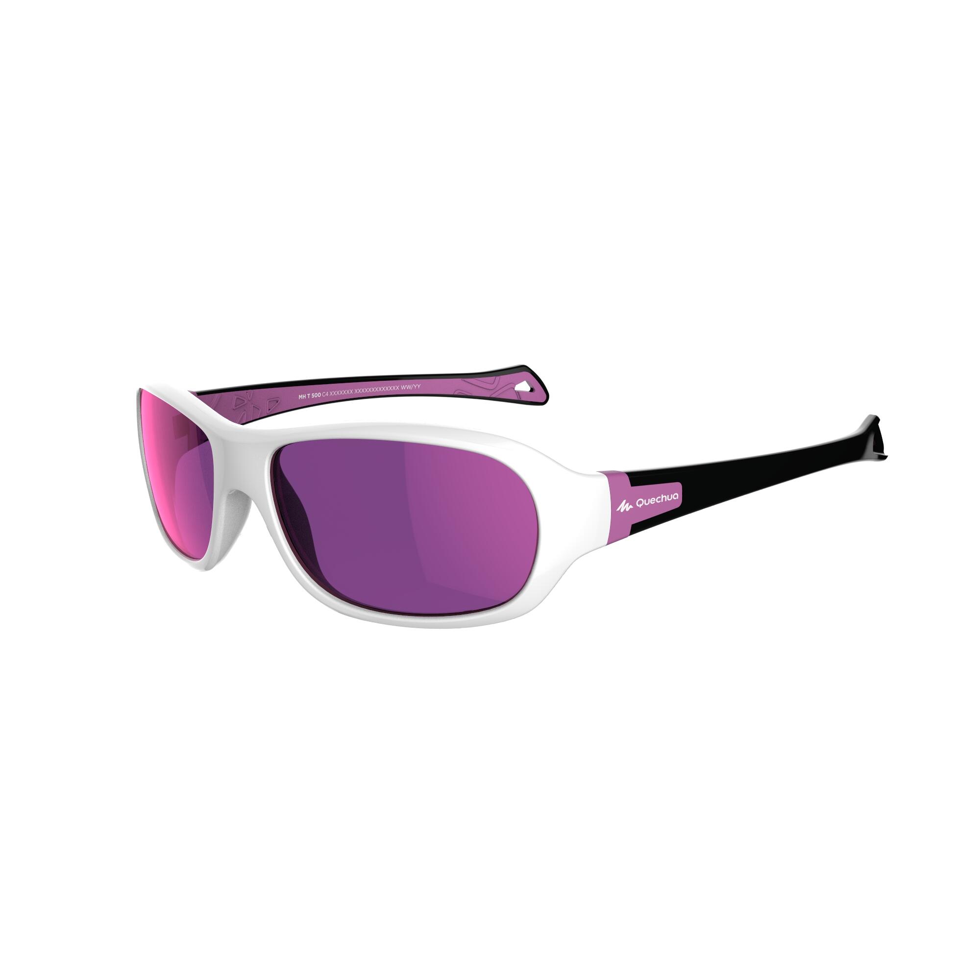 Lentes de sol de senderismo ni os 7 10 a os MH 500 blanco