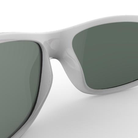 Children's Category 4 Hiking Sunglasses Ages 8-10 MH T500 - White
