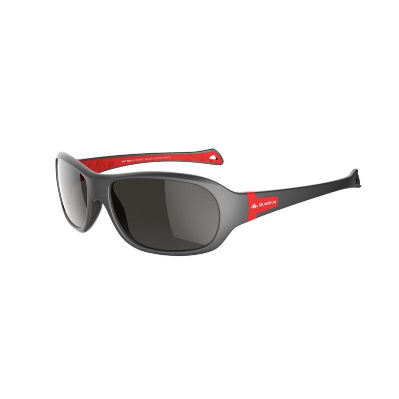 MH T500 Kids' Hiking Sunglasses Ages 8-10 Category 4 - Grey MH T500 Kids' Hiking Sunglasses Ages 8-10 Category 4 - Grey