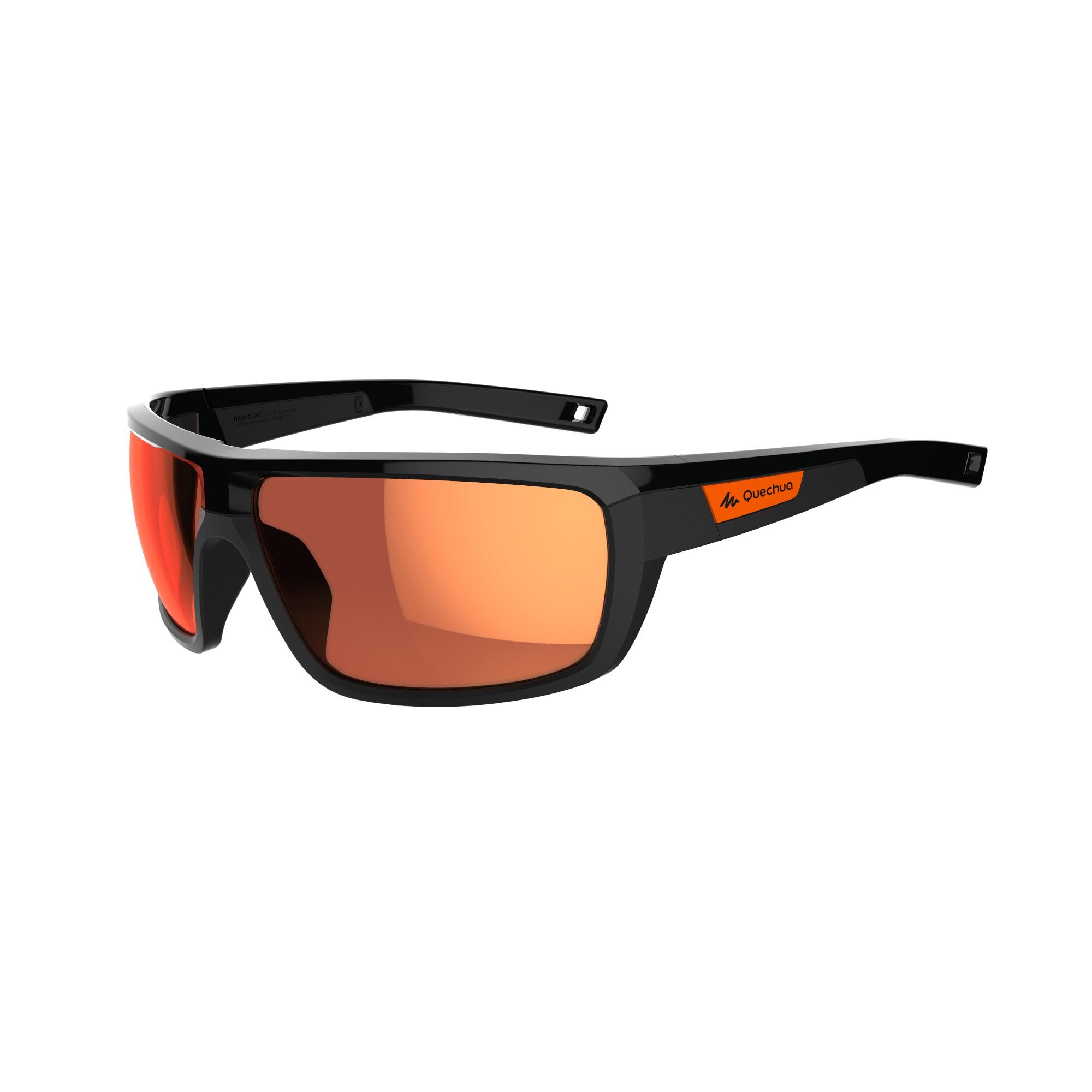 

Sunglasses MH530 Cat 3 - Black/Red By QUECHUA | Decathlon