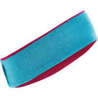 JR REVERSE SKIING HEADBAND - PINK BLUE