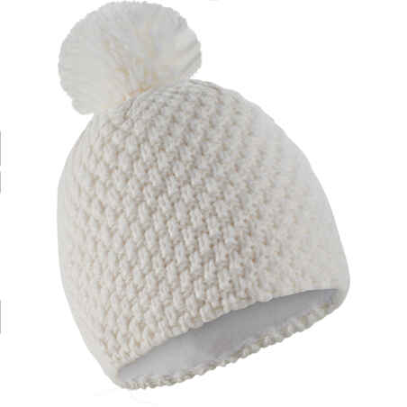 ADULT SKI HAT - TIMELESS - WHITE