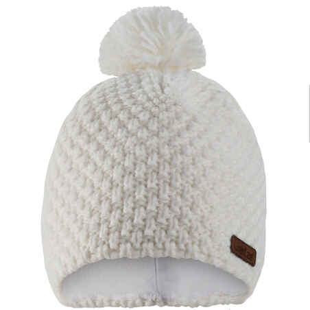 ADULT SKI HAT - TIMELESS - WHITE