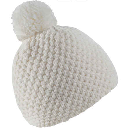 ADULT SKI HAT - TIMELESS - WHITE