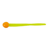 LEURRE SOUPLE PECHE DE LA TRUITE EN ETANG MICE TAIL ORANGE SILVER CHART