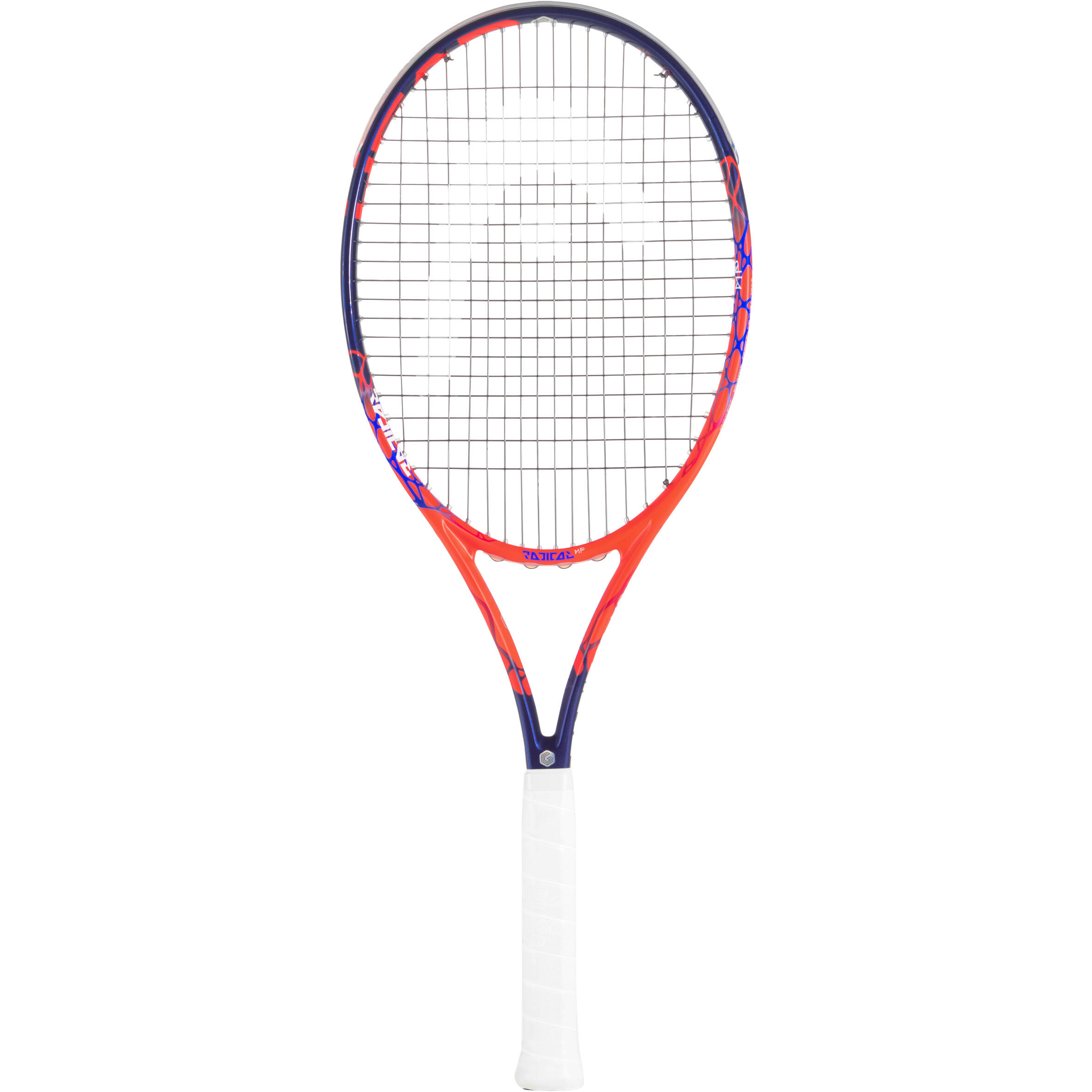 Radical MP Adult Tennis Racket - Orange/Blue 1/11