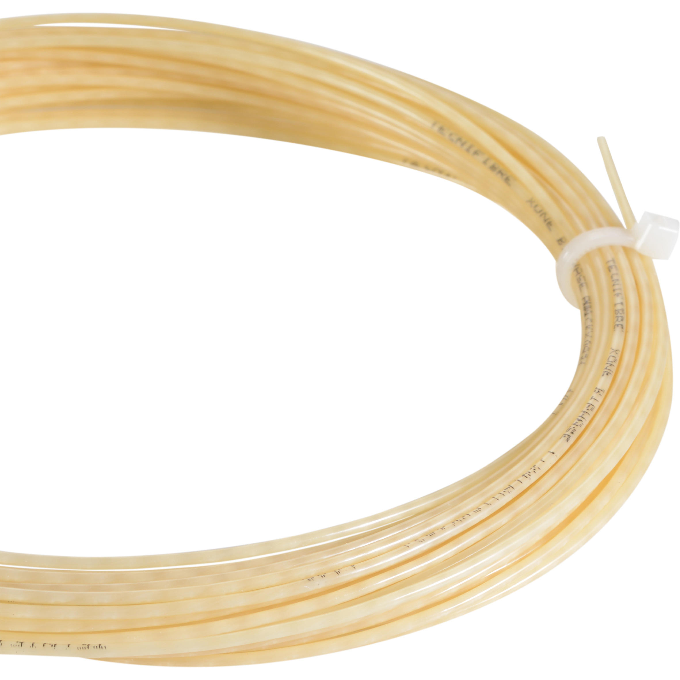 X-One Biphase 1.24 mm Multifilament Tennis String - Natural 3/3