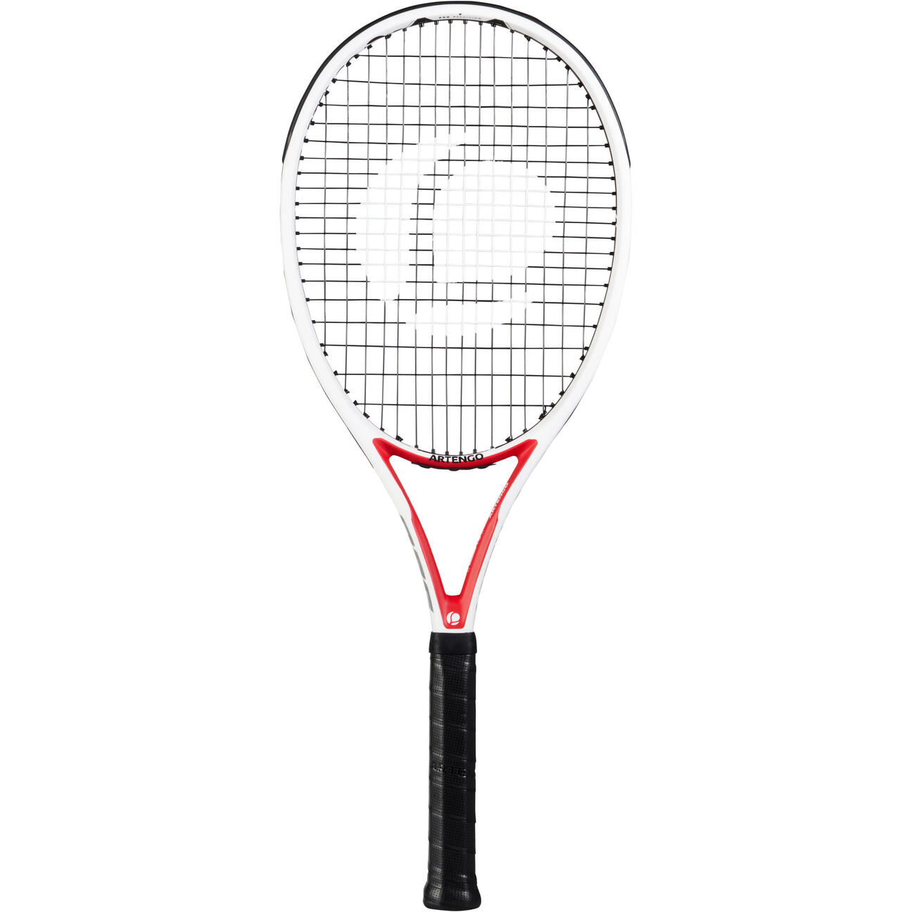 TR960 Precision Adult Tennis Racket White/Red Artengo Decathlon