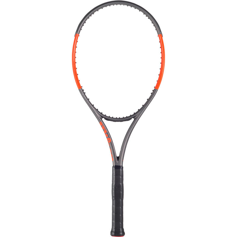 RAQUETTE DE TENNIS WILSON BURN 100 ULS GRIS ORANGE