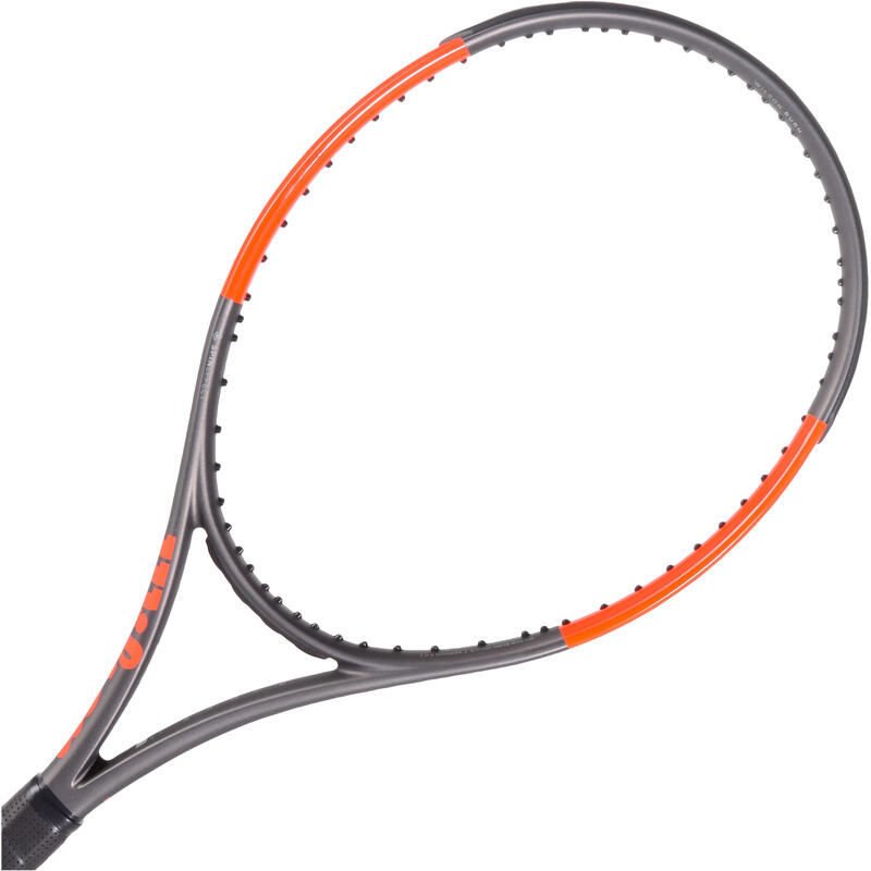 RAQUETTE DE TENNIS WILSON BURN 100 ULS GRIS ORANGE