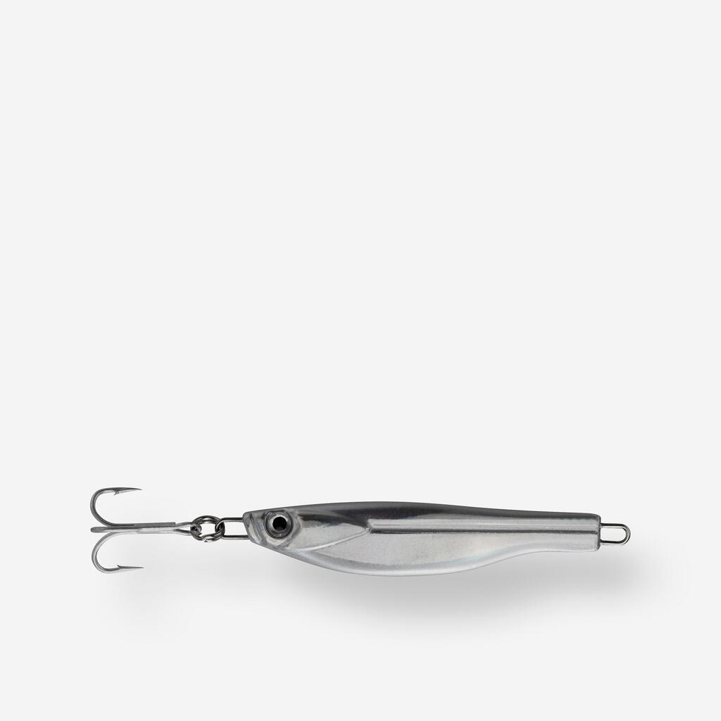Блесна Seaspoon 40 г, сребриста, за риболов с изкуствени примамки