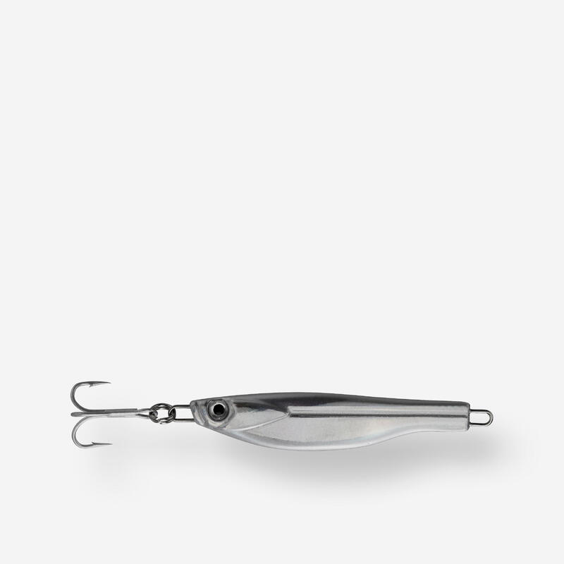 Sahte Balık Jig - Balıkçılık - 40 gr 70mm - Gümüş - Seaspoon