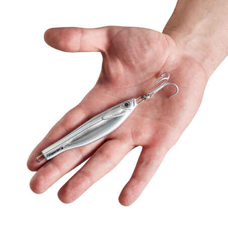 Seaspoon Spinner 110g Silver Lure Fishing