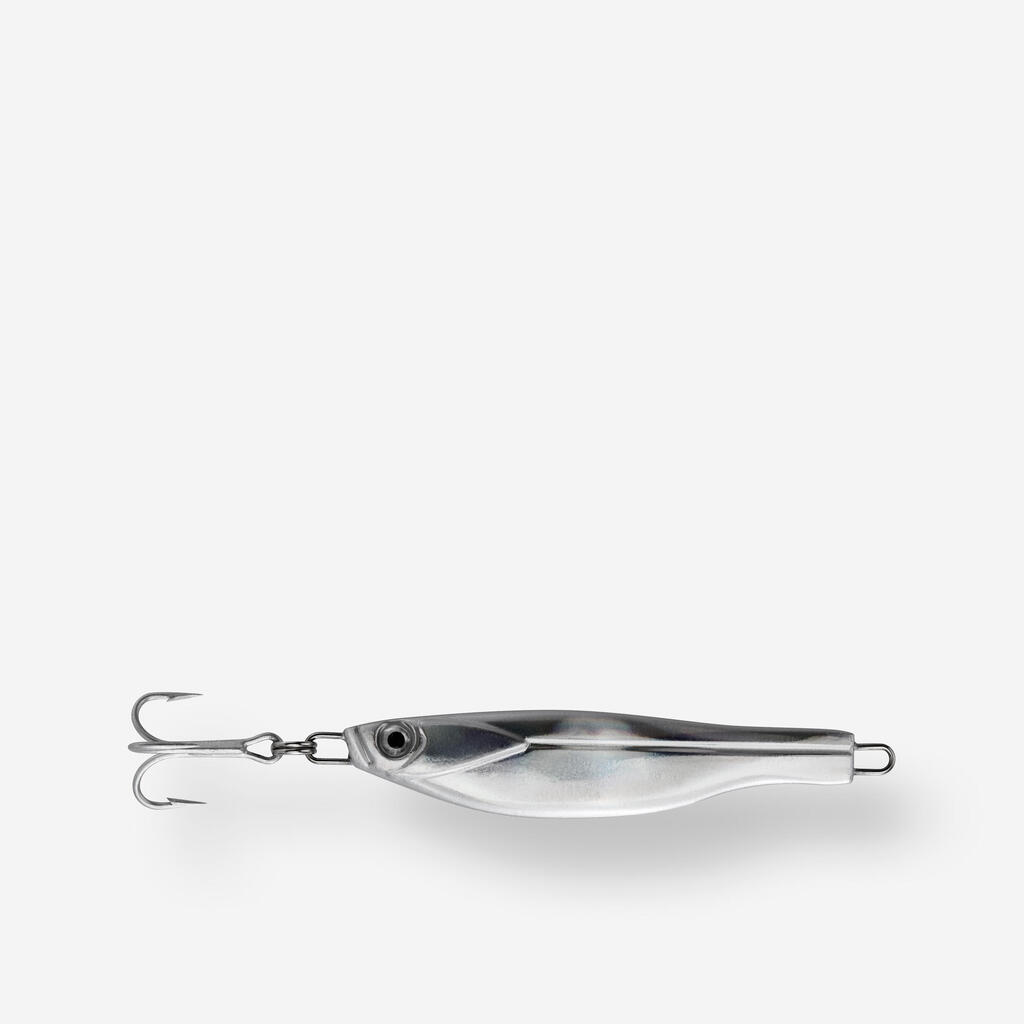 Блесна Seaspoon 80 г, сребриста, за риболов с изкуствени примамки