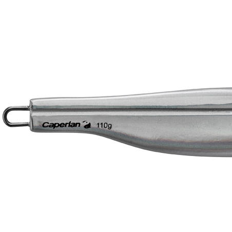 Cuiller seaspoon 110gr argent pêche aux leurres