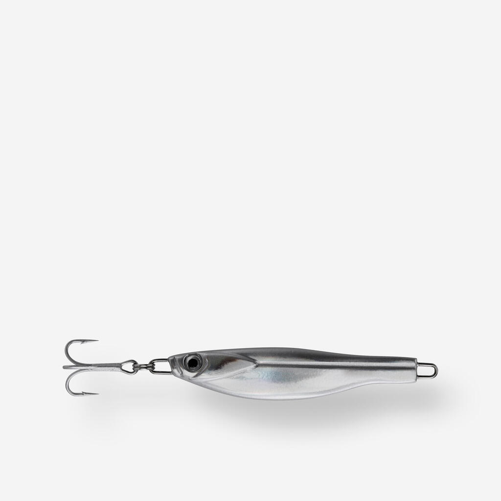Блесна Seaspoon 60 г, сребриста, за риболов с изкуствени примамки