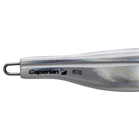 Cuiller Seaspoon 60gr Argent pêche aux leurres