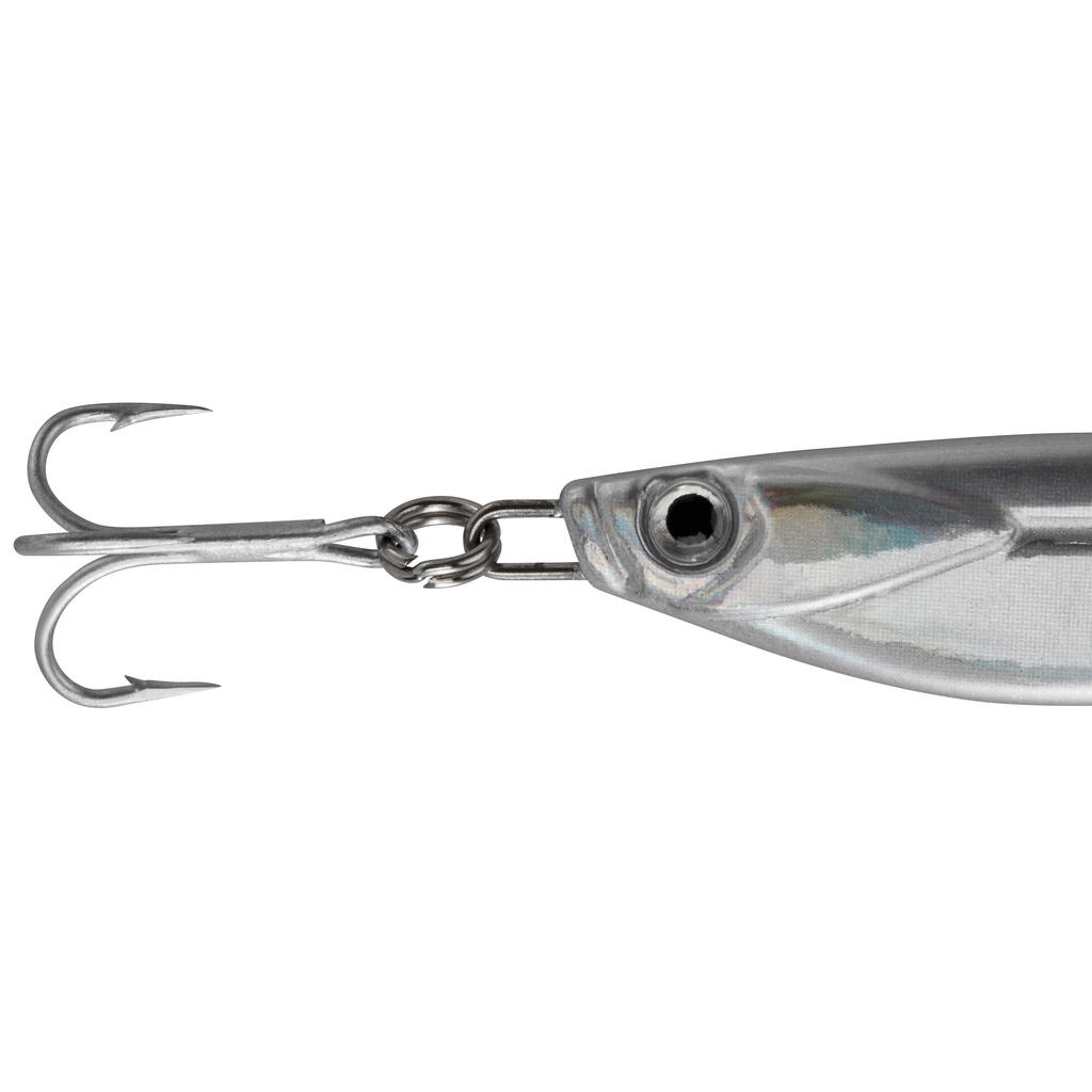 Cuiller seaspoon 40gr argent pêche aux leurres