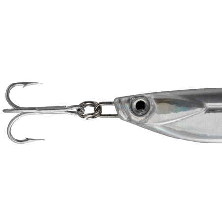 Блесна Seaspoon 40 г, сребриста, за риболов с изкуствени примамки
