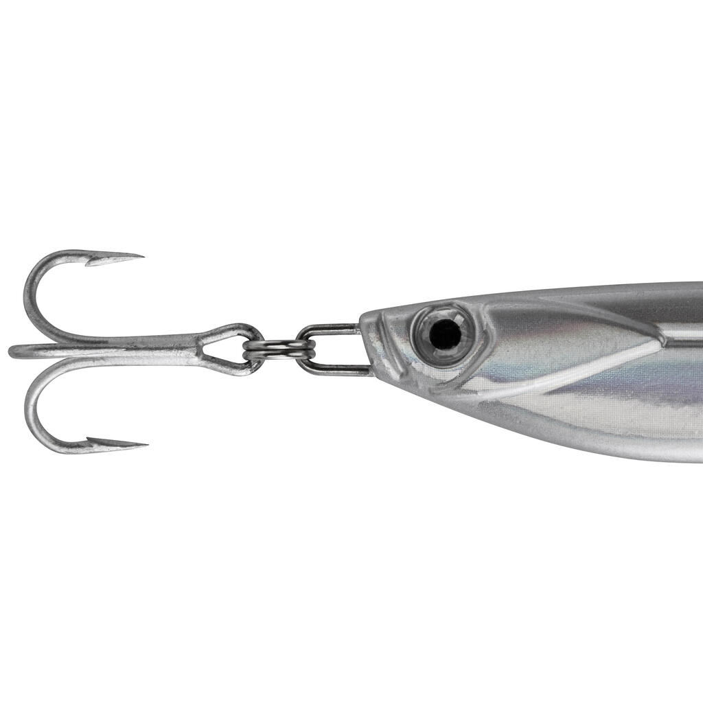 Voblers makšķerēšanai jūrā “Seaspoon Spinner”, 140 g, sudraba