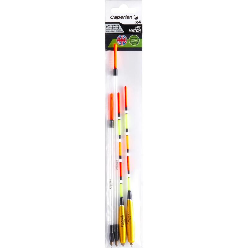KIT DE FLOTADORES PESCA A LA INGLESA FLOAT MATCH