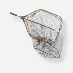 PREDATOR LEDGERING LANDING NET PRO FOLDING RUBBER LANDING NET