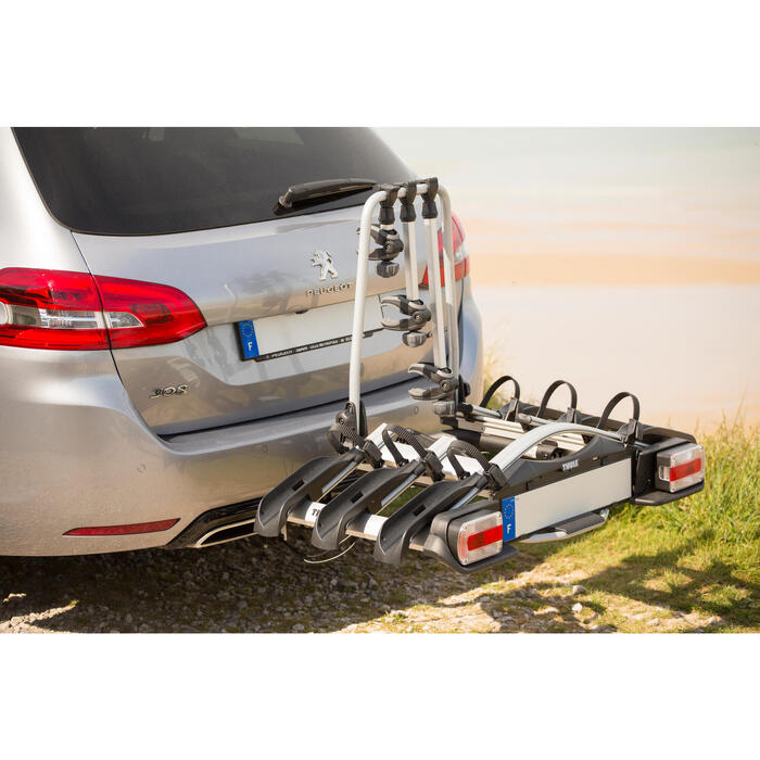 Porte-vélos attelage Euroway 923 7 BROCHES 3 vélos THULE ...