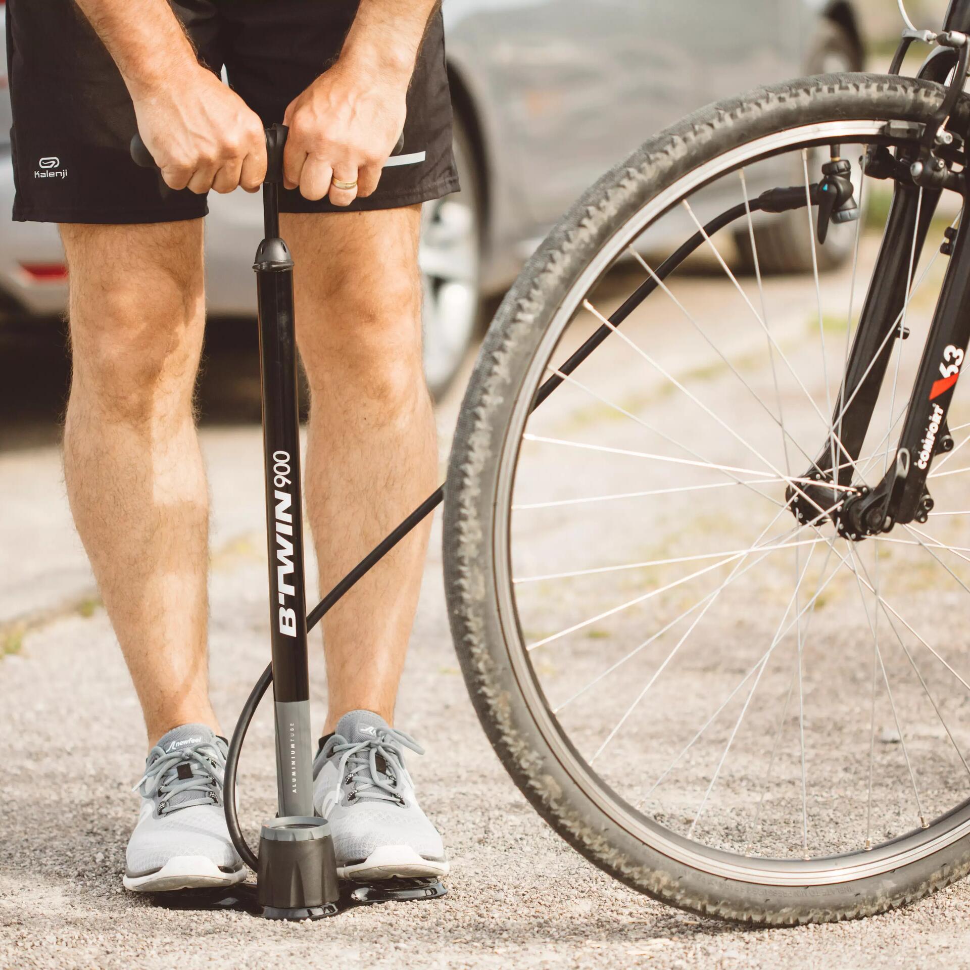 Comment bien gonfler un pneu de velo