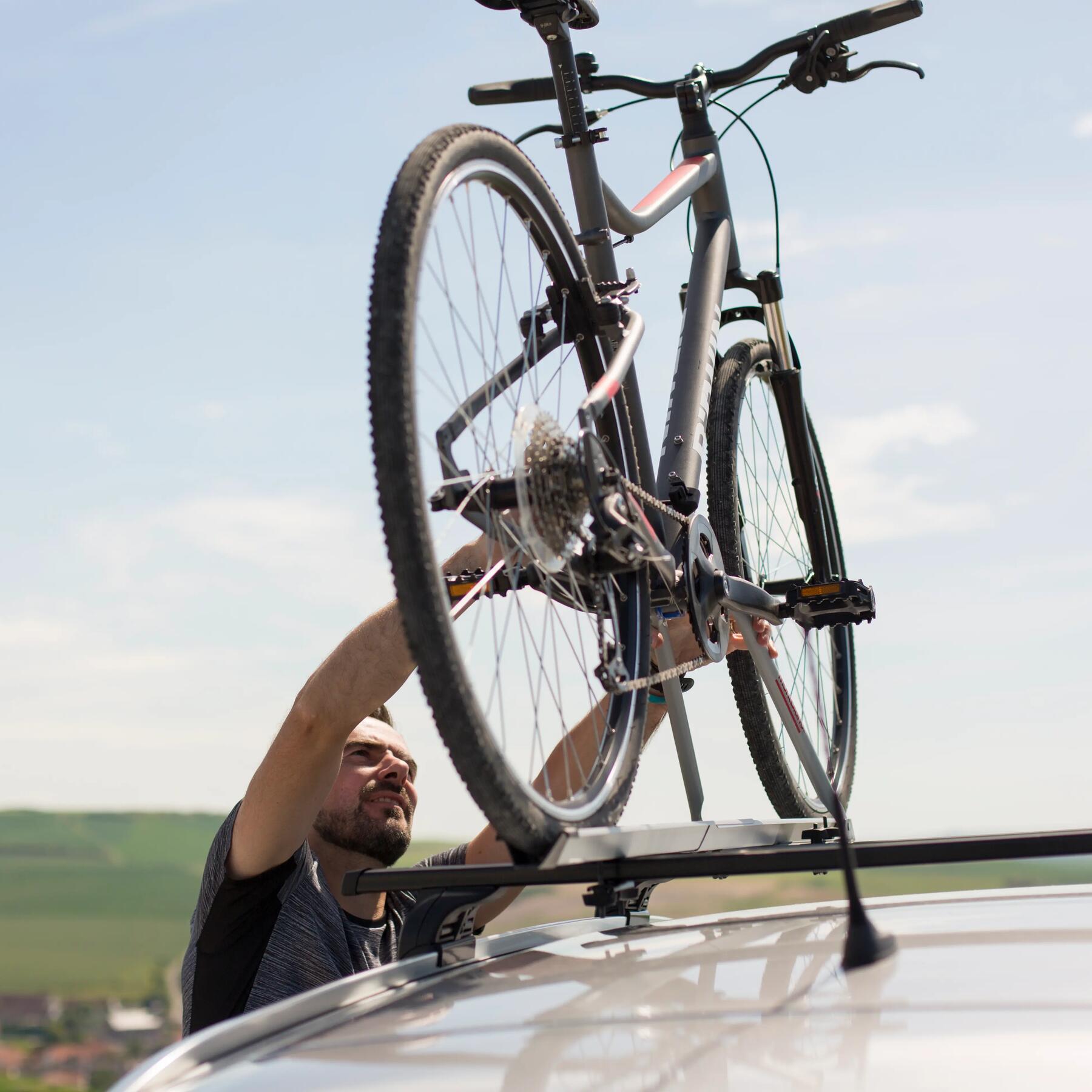 Porte vélo pour toit